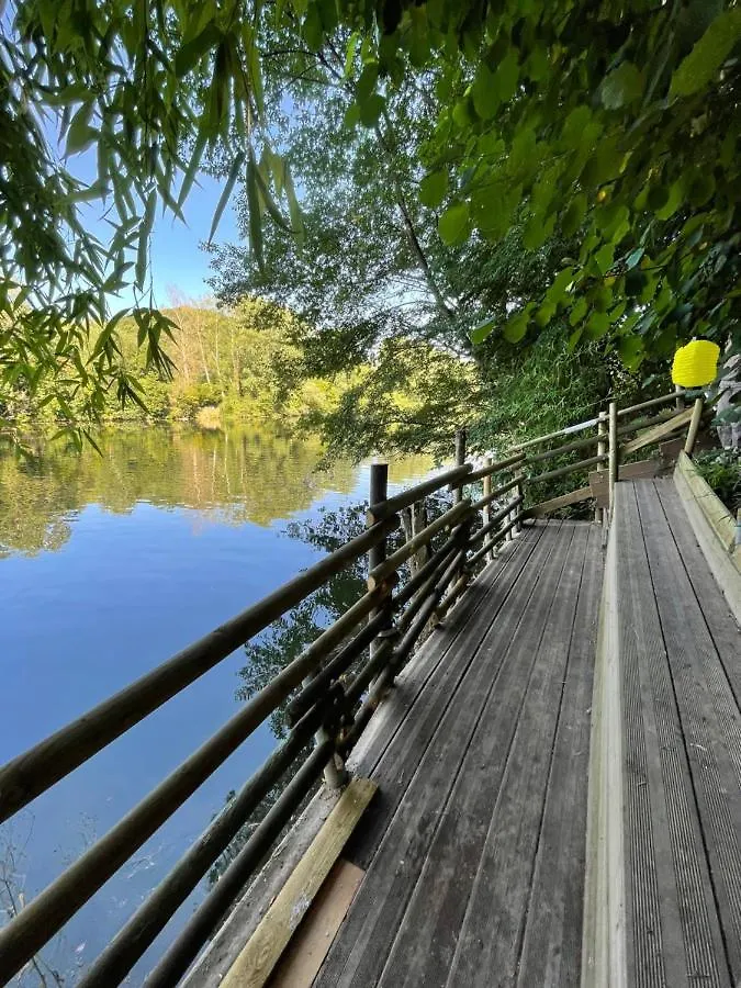 Entre rivière&bambous / Vue rivière / Parc arboré Saint-Juery  France